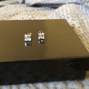 Silpada Stud Earrings Cubic Zirconia